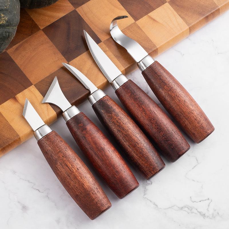 Woodworking Diy Projects - 5 Pcs Set Pahat Ukir Kayu