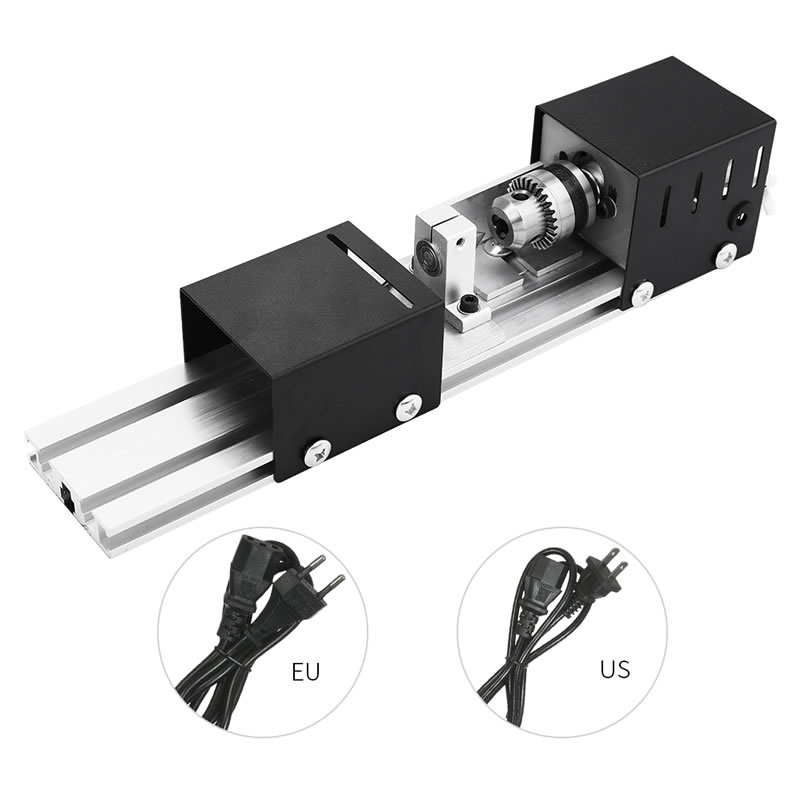 Woodworking Lathe Machine - Mesin miniatur manik-manik Mini, mesin bubut