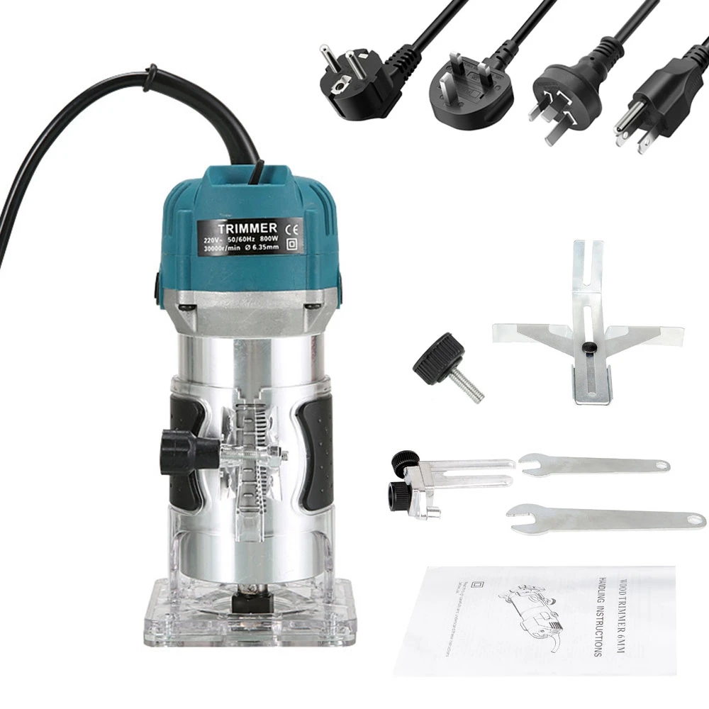 Woodworking Manufacturing - Mesin Router kayu 800W 30000RPM, alat
