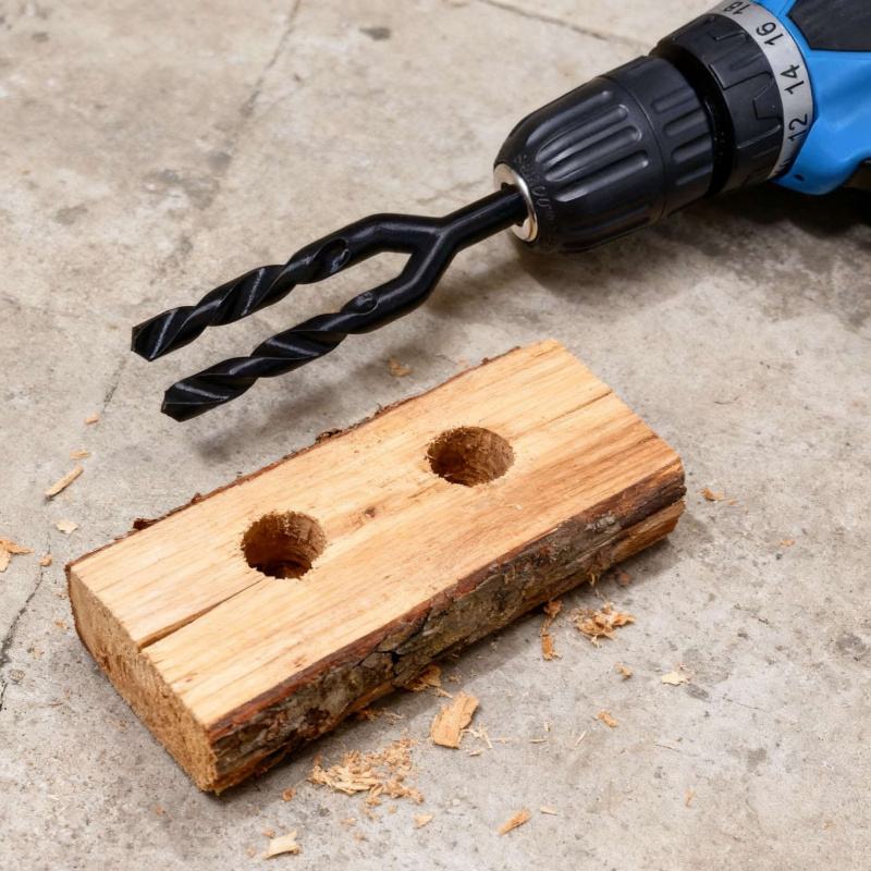 Woodworking Jokes - Alat Lelucon Praktis Mata Bor Putar
