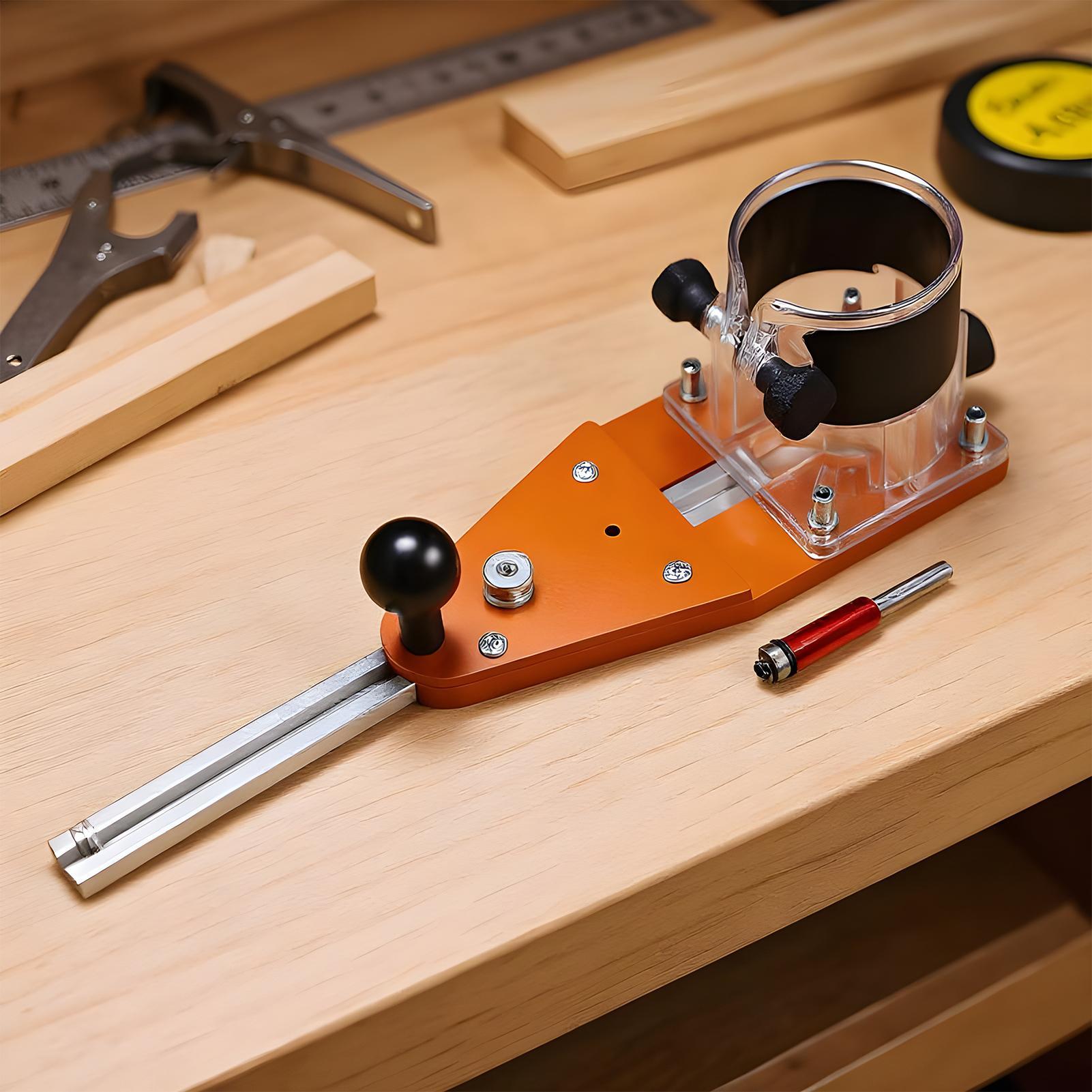 Woodworking Router Templates - Alat Jig Pemotong Lingkaran Router, Panduan