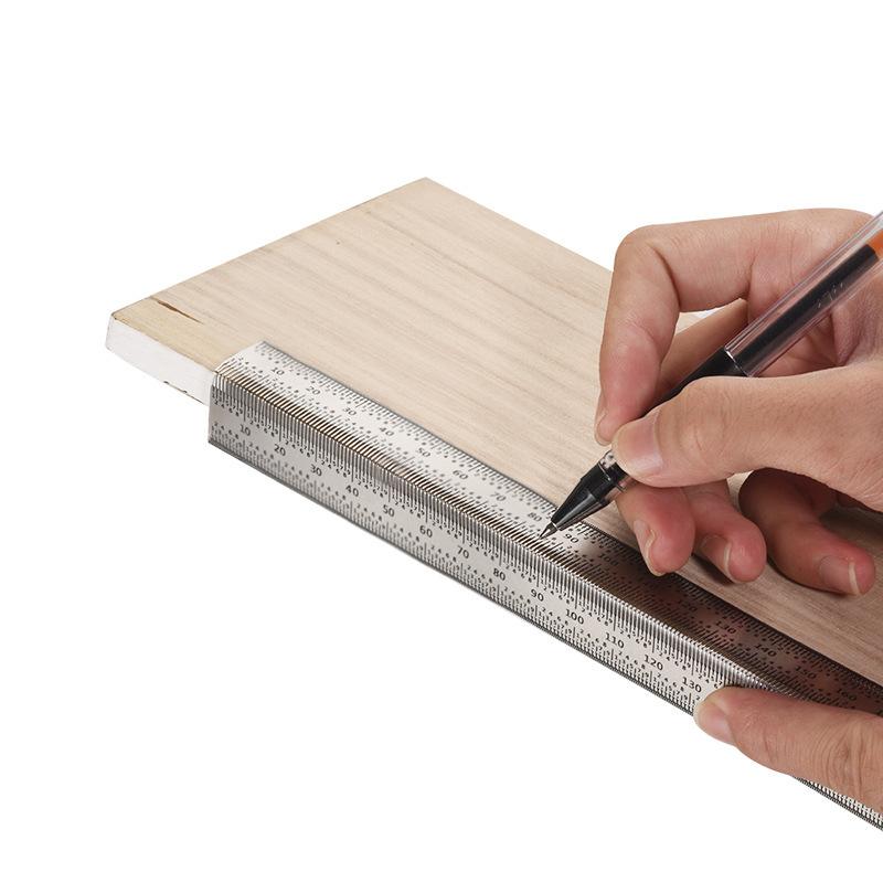 Penggaris Lubang Tipe T Presis - Woodworking Hobbies ulasan dan harga