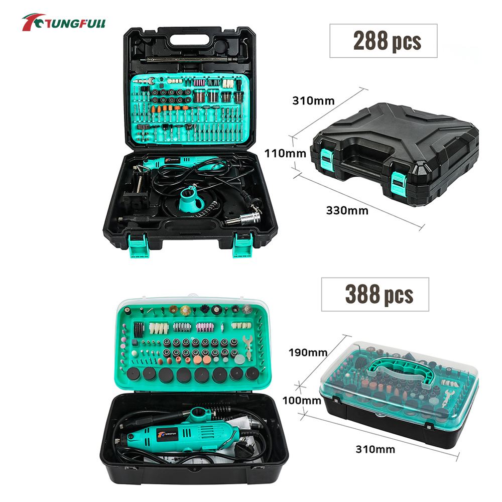 Set Penggiling Listrik Mini TU - Woodworking Essentials ulasan dan harga