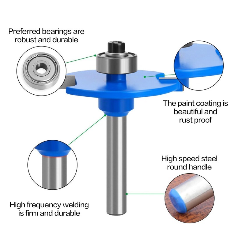 Untuk 1 buah Mata Bor Router S - Woodworking Router Templates ulasan dan harga