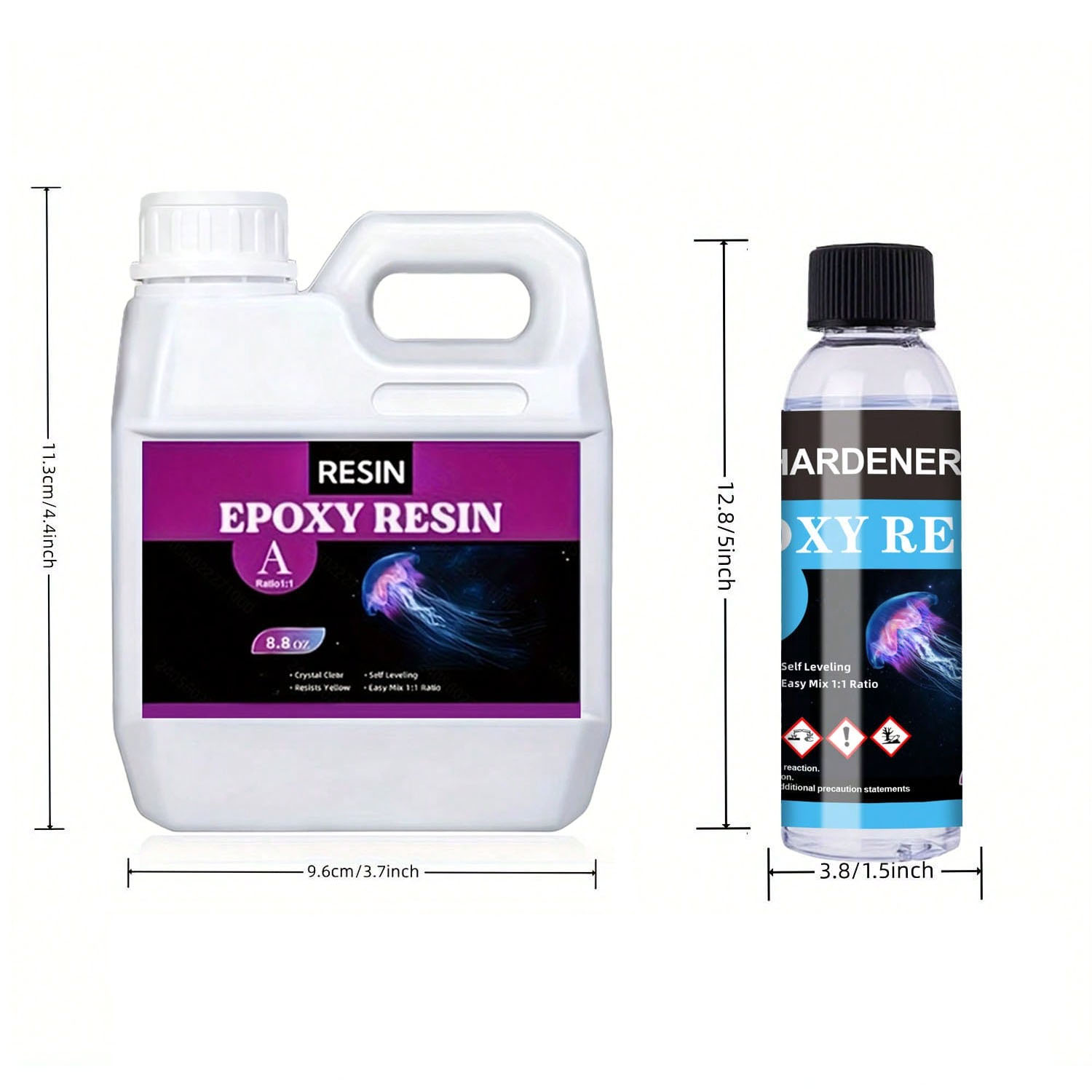 125ml/250ml Kit Resin Tuang Kr - Woodworking Resin ulasan dan harga