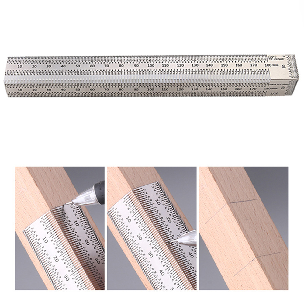 Penggaris Skala Presisi Tinggi - Woodworking Marking Gauge ulasan dan harga