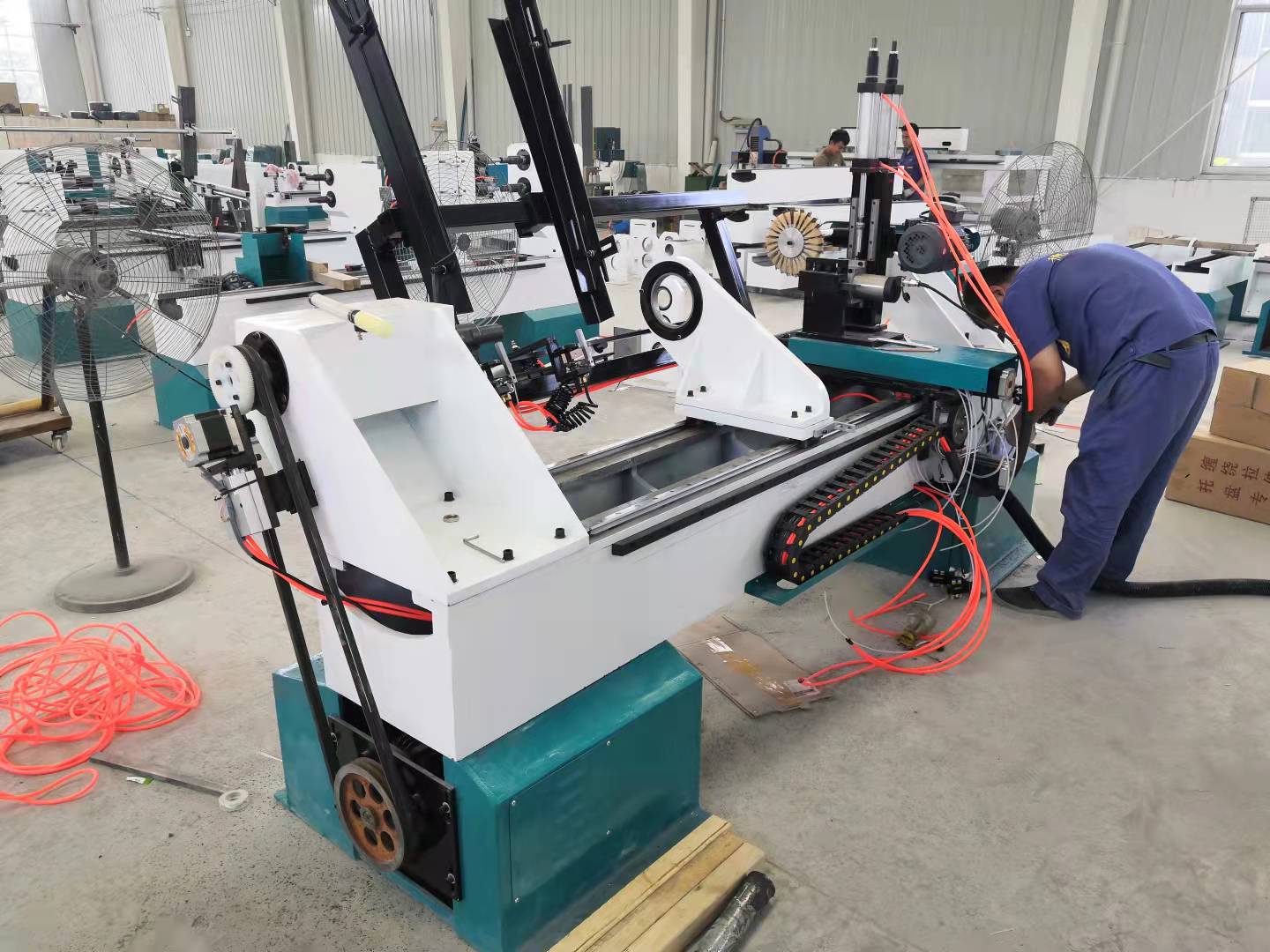 Mesin Bubut Kayu CNC dengan Si - Woodworking Lathe Machine ulasan dan harga