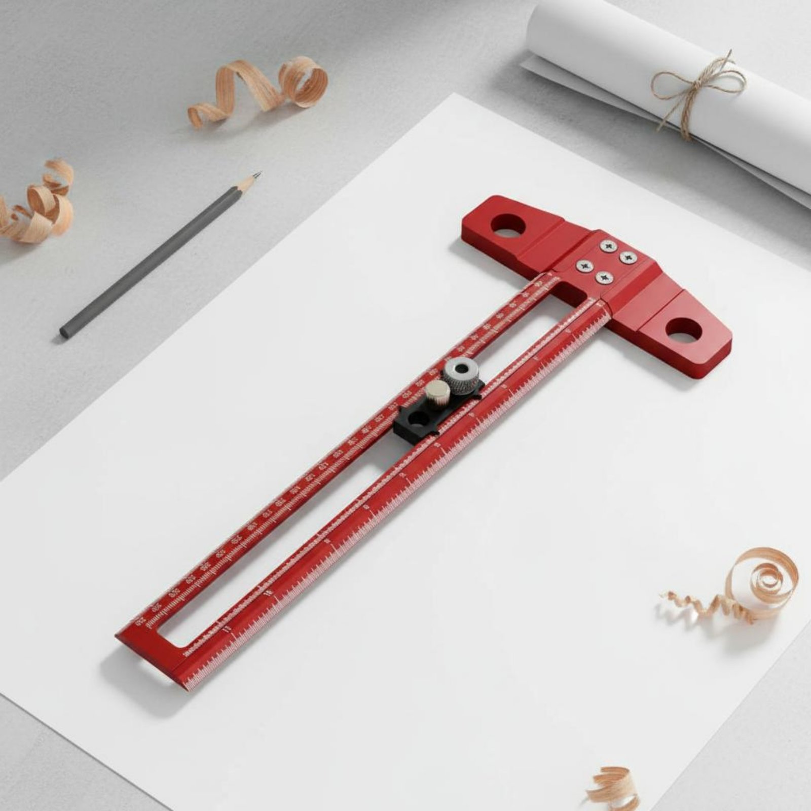 Penggaris T-Square, Panduan Pe - Woodworking Workshop Design ulasan dan harga