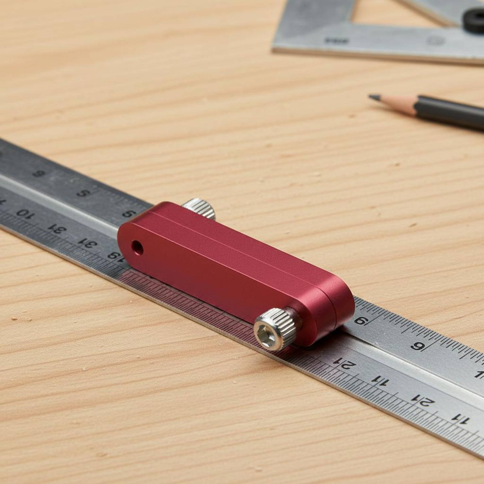 Pengatur Posisi Penggaris Tuka - Woodworking Marking Gauge ulasan dan harga
