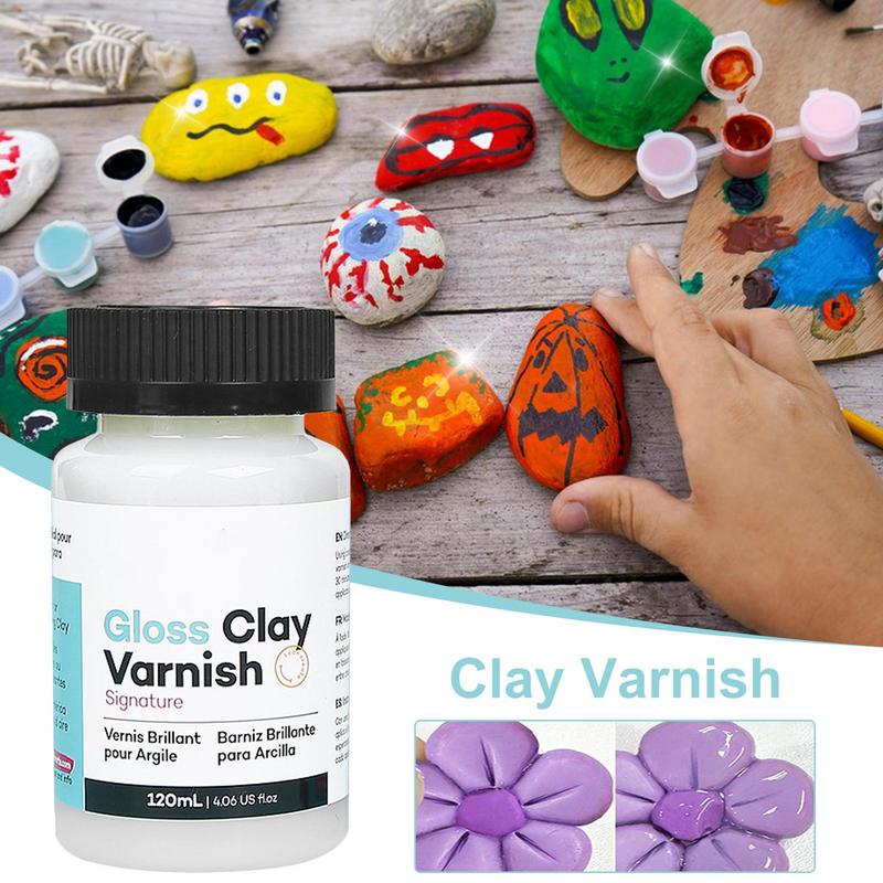 120ml akrilik pernis Gloss tan - Woodworking Resin ulasan dan harga