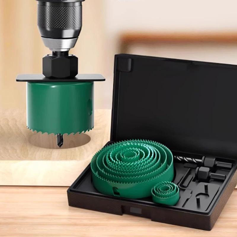 19/8/5PCS Set Mata Bor Lubang  - Woodworking Essentials ulasan dan harga