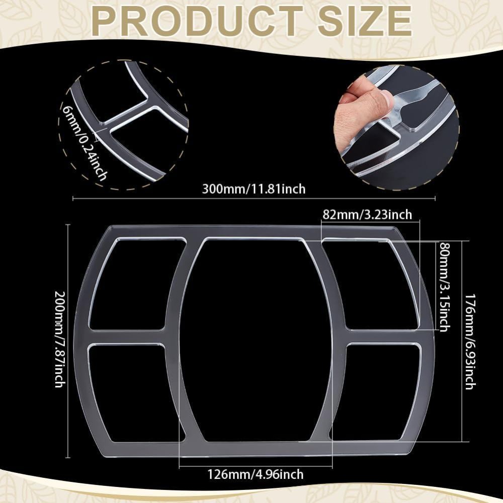 5 Template Router Tray Valet T - Woodworking Router Templates ulasan dan harga