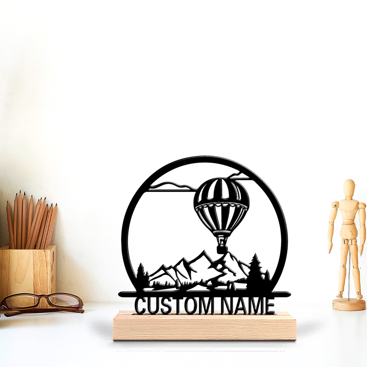 1pc Balon Udara Panas Patung T - Woodworking Diy Projects ulasan dan harga