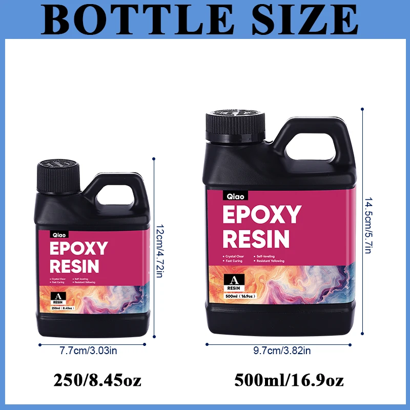 Kit Resin Epoxy 500ml/1000ml K - Woodworking Resin ulasan dan harga