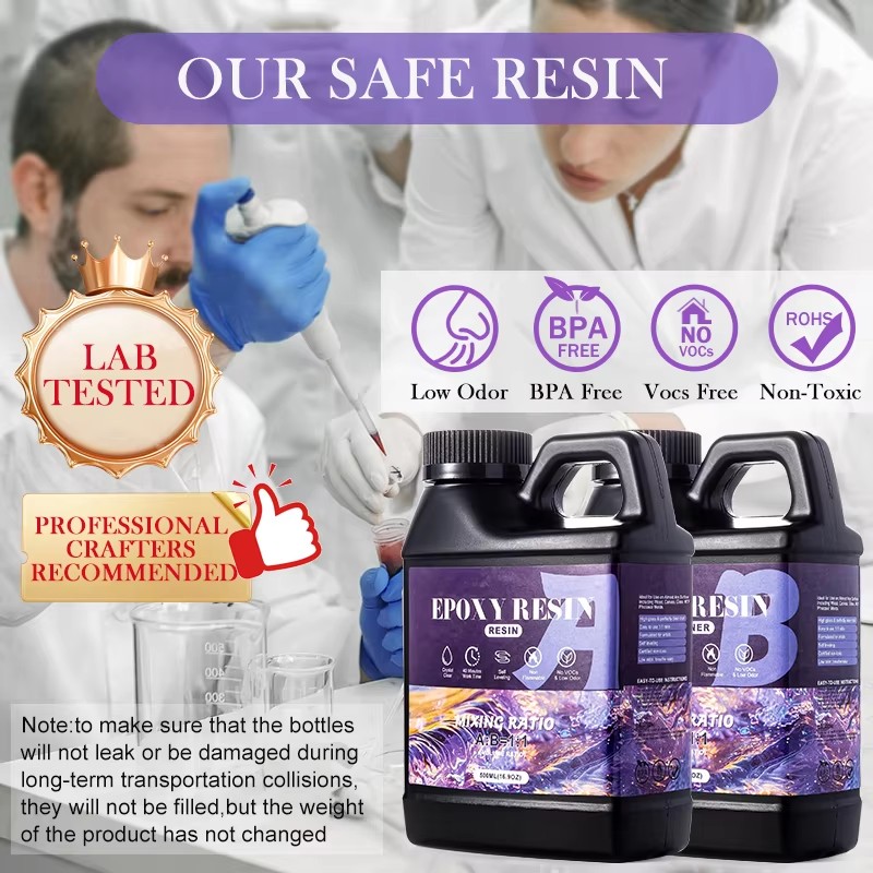 Campuran Mudah 1:1 Kit Resin E - Woodworking Resin ulasan dan harga