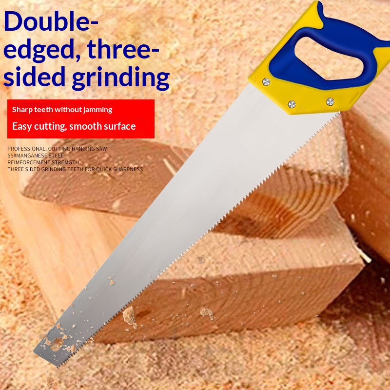 Gergaji Tangan Baja Mangan unt - Woodworking Hand Saw ulasan dan harga