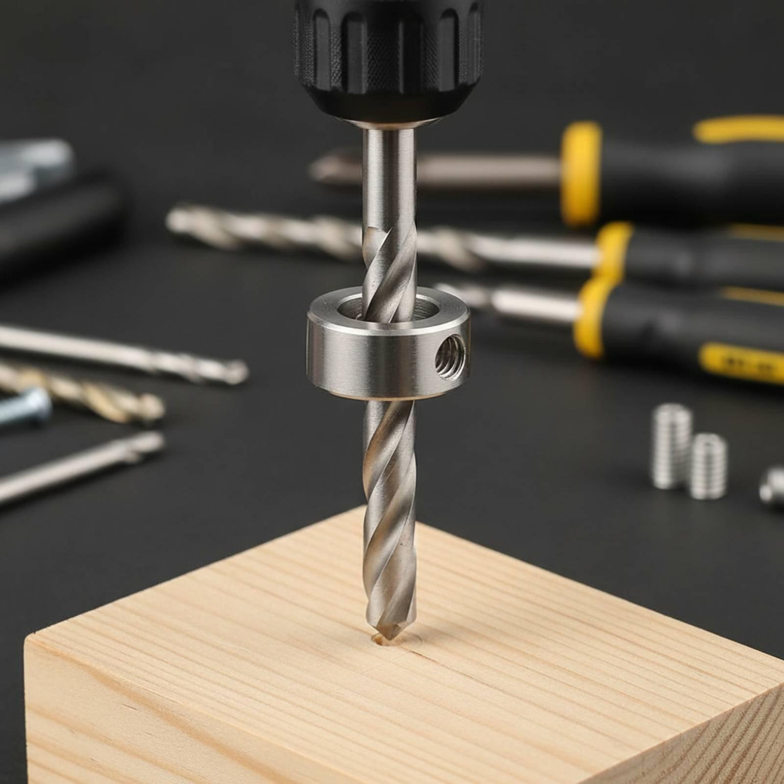 Alat Penghenti Pengeboran deng - Woodworking Workshop Design ulasan dan harga