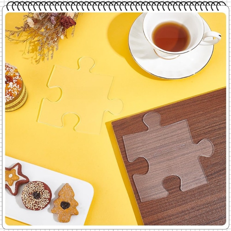 Cetakan Kayu Akrilik untuk Puz - Woodworking Router Templates ulasan dan harga