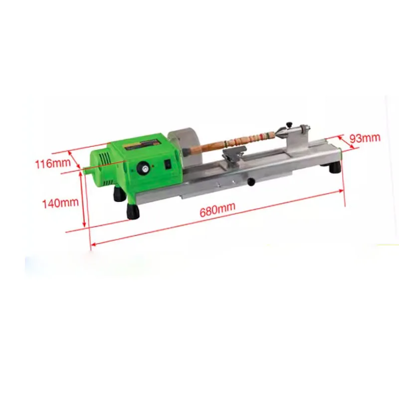 Mesin Bubut Kayu Mini Benchtop - Woodworking Lathe Machine ulasan dan harga