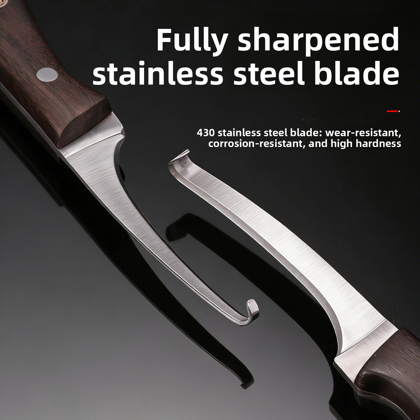 Pisau Kait Baja Tahan Karat Ke - Woodworking Essentials ulasan dan harga
