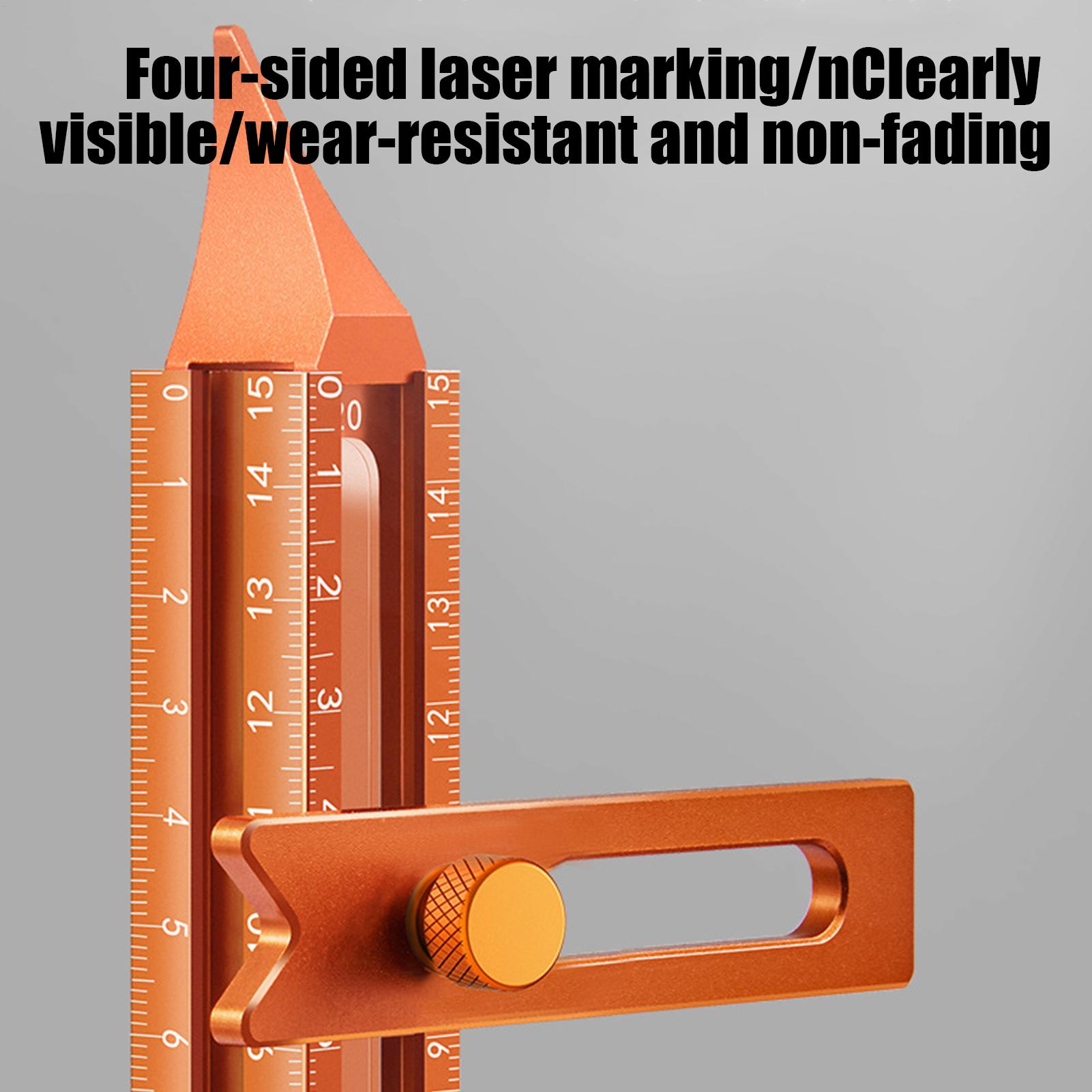 Alat Penanda Kayu 4-Sisi denga - Woodworking Marking Gauge ulasan dan harga
