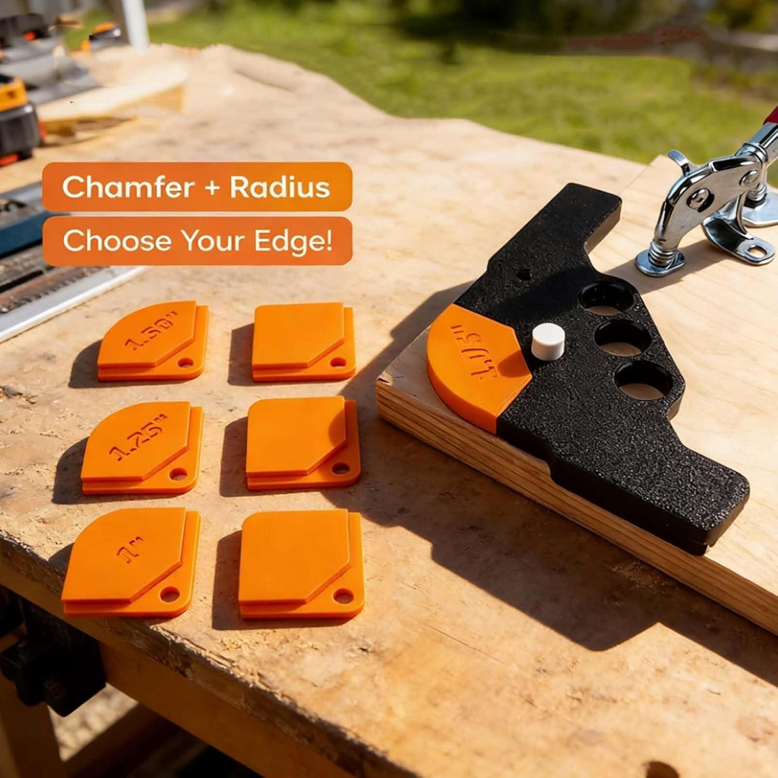 Templat Radius Sudut Router 5  - Woodworking Router Templates ulasan dan harga