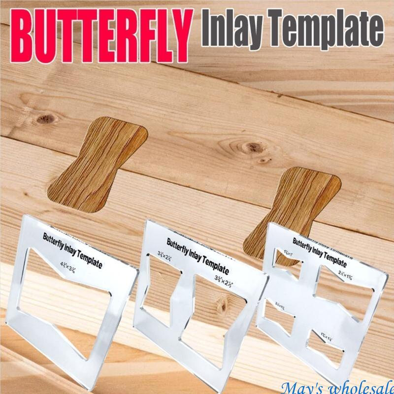 Templat Inlay Kupu-kupu, Templ - Woodworking Router Templates ulasan dan harga