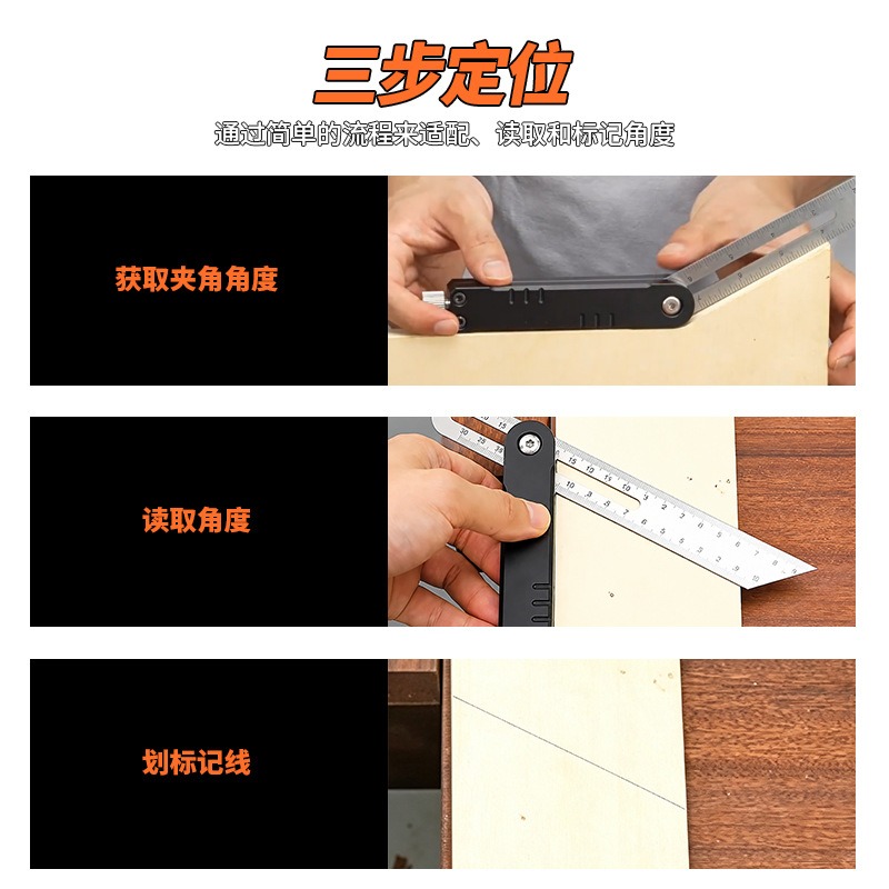 Penggaris Sudut Kayu yang Dapa - Woodworking Workshop Layout ulasan dan harga