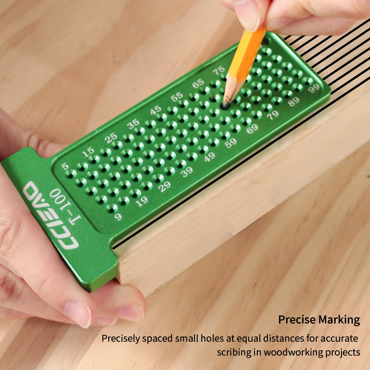 Juru Tulis Kayu 4 Inci/100MM,  - Woodworking Essentials ulasan dan harga