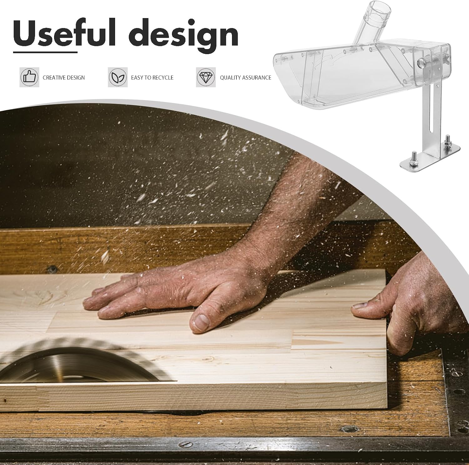 Penutup Pelindung Gergaji Meja - Woodworking Essentials ulasan dan harga