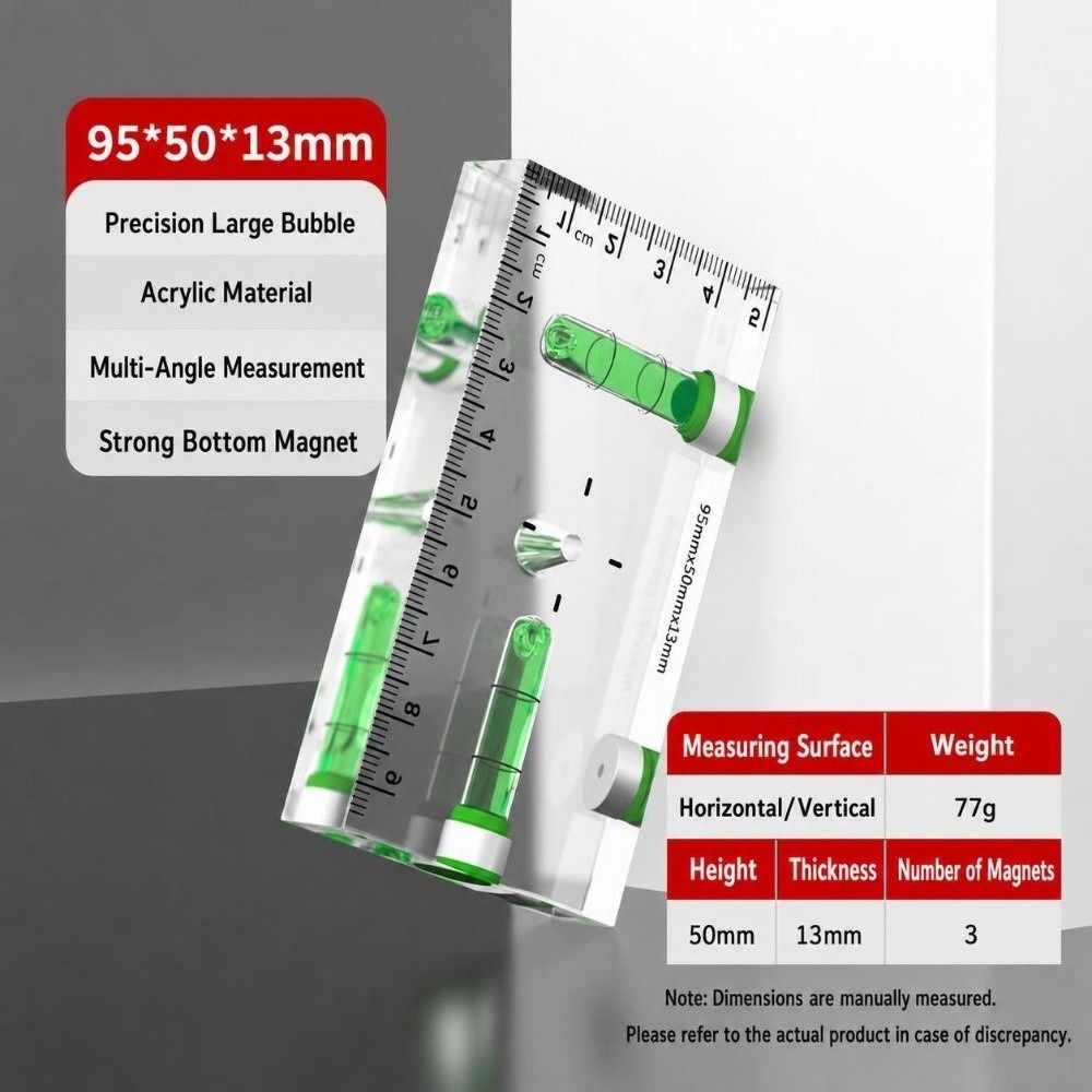 1 buah penggaris mini akrilik  - Woodworking Essentials ulasan dan harga