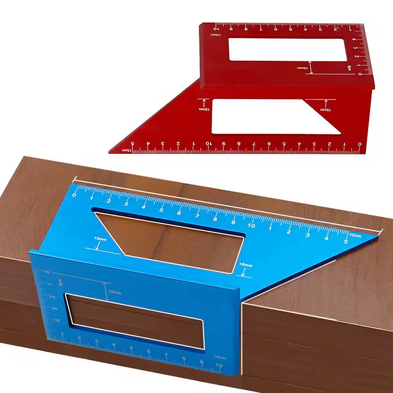 Penggaris Sudut Multifungsi 45 - Woodworking Marking Gauge ulasan dan harga