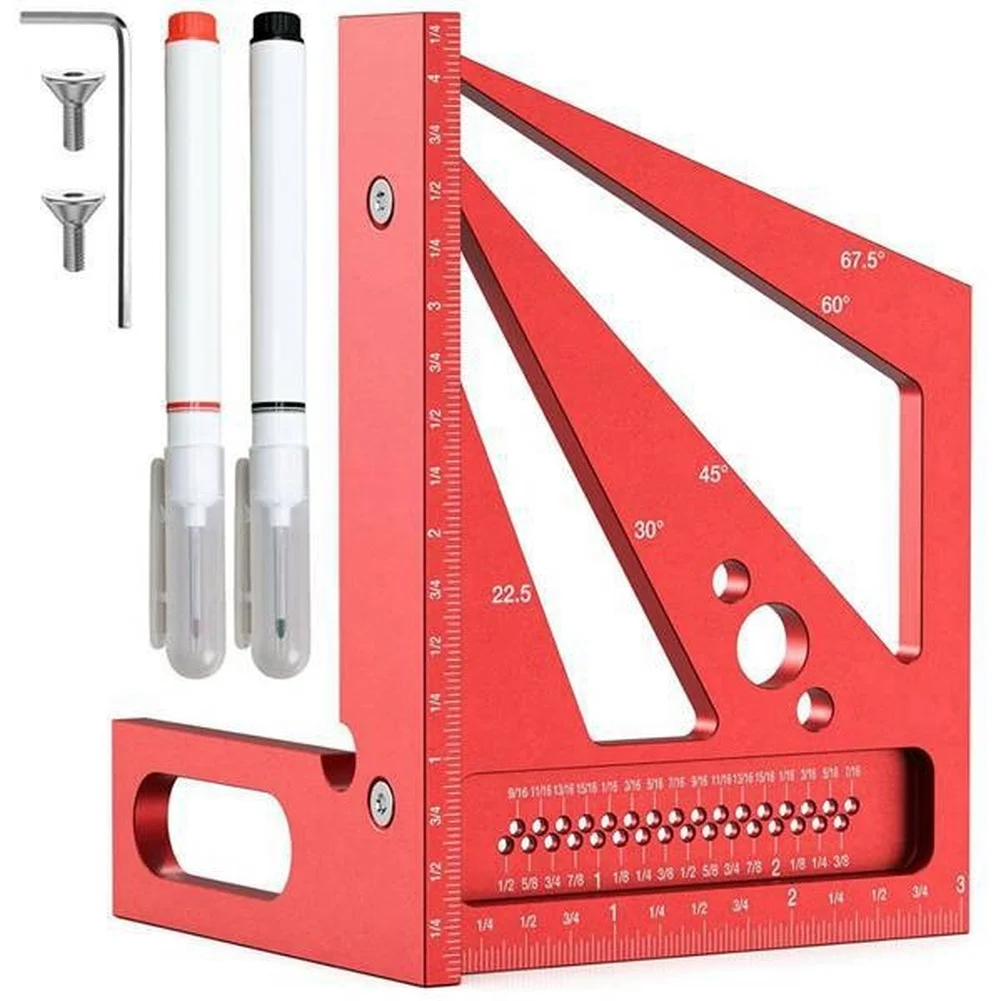 Penggaris Pengukur Sudut Multi - Woodworking Workshop Layout ulasan dan harga